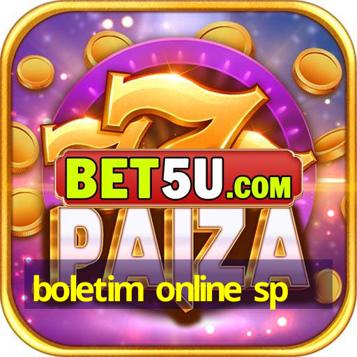 boletim online sp